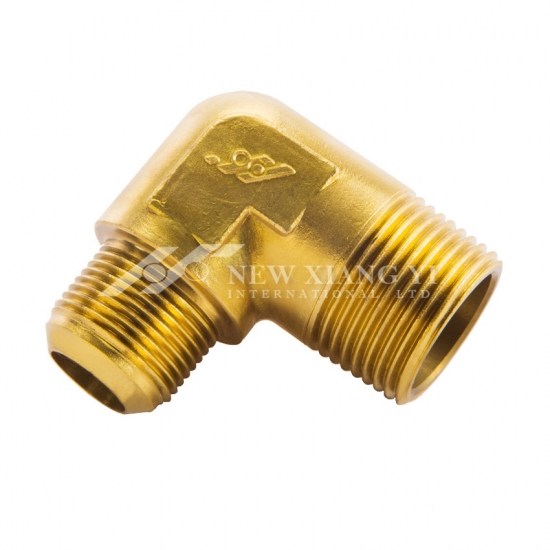 bspt male jic 45 flare elbow fitting